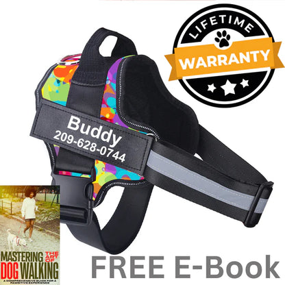 Personalized No Pull Dog Harness